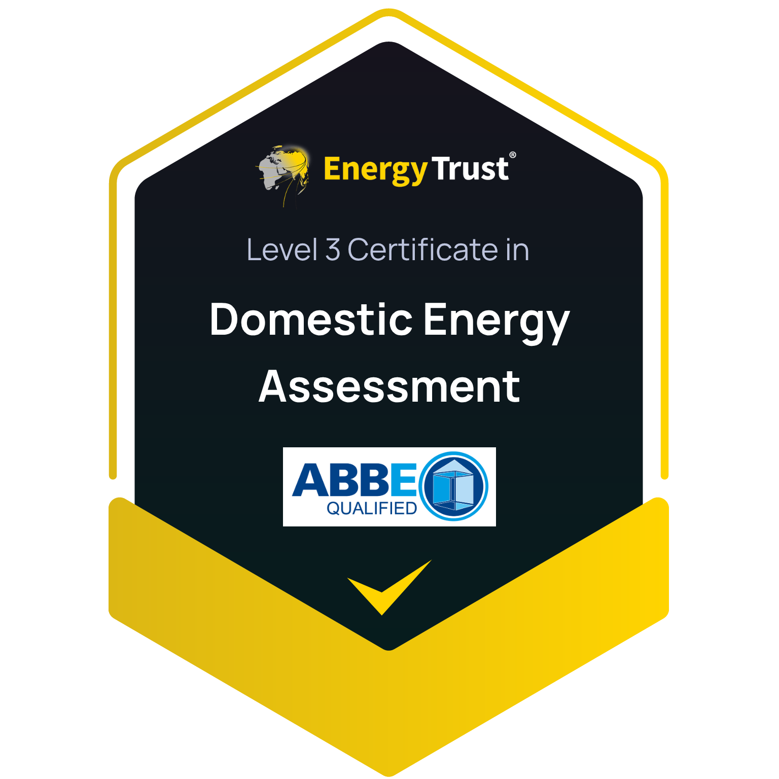 Energy Trust — Level 3 Certificate in Domestic Energy Assessment, ABBE Qualified